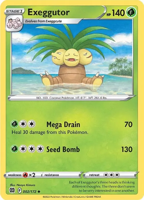 Exeggutor card art