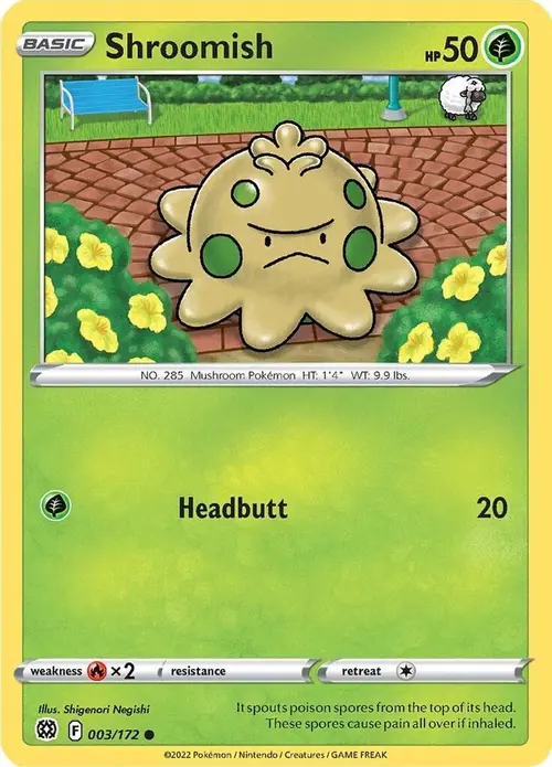 Shroomish card art