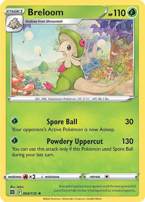 Breloom card art