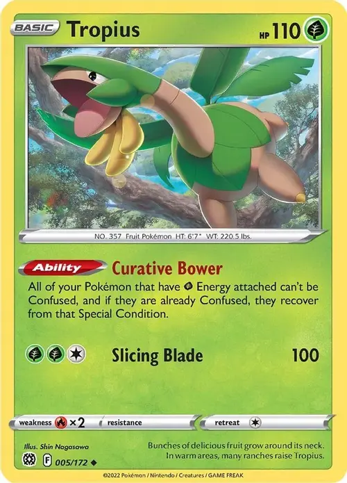 Tropius card art