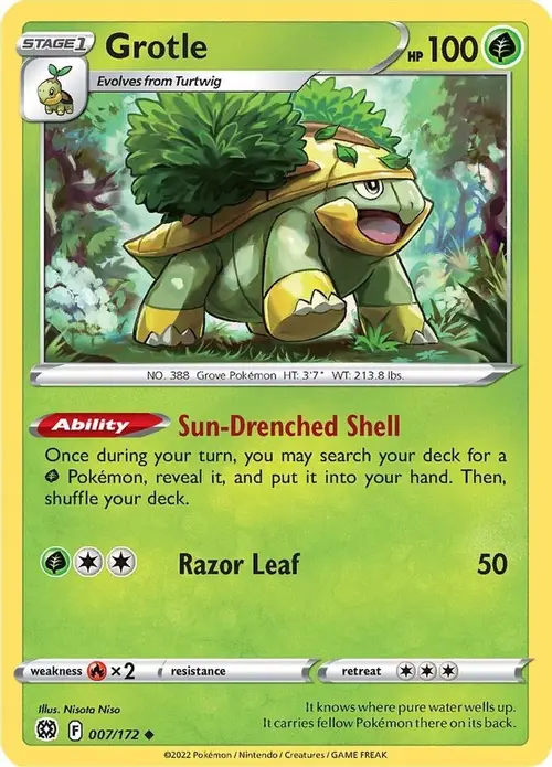 Grotle card art