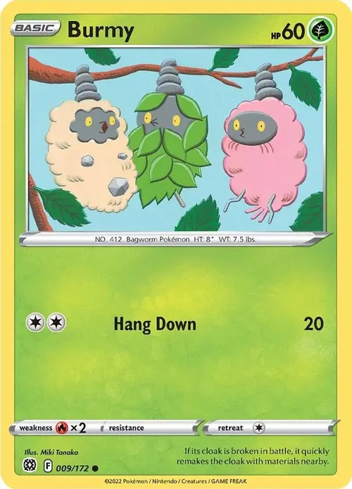 Burmy card art