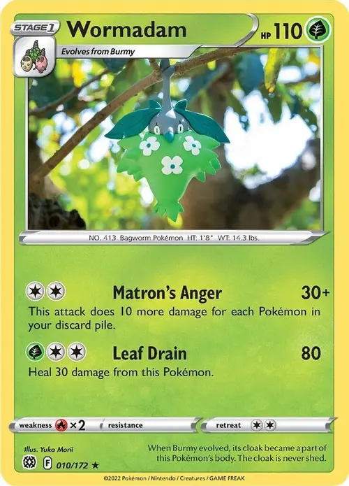 Wormadam (10) card art