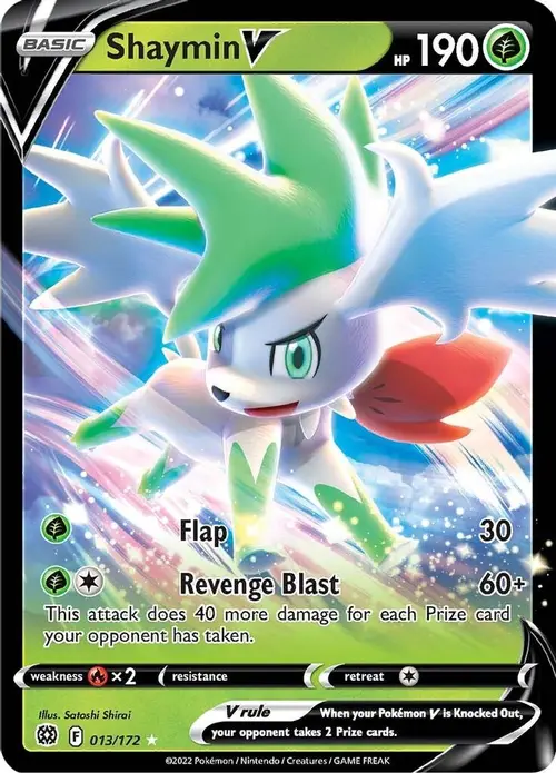 Shaymin V card art