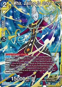 Whis, Calling to Order card art