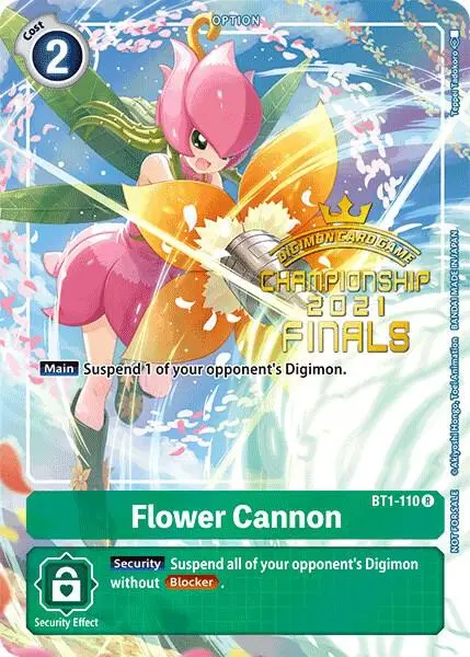 Flower Cannon (2021 Championship Finals Tamer's Evolution Pack) card art