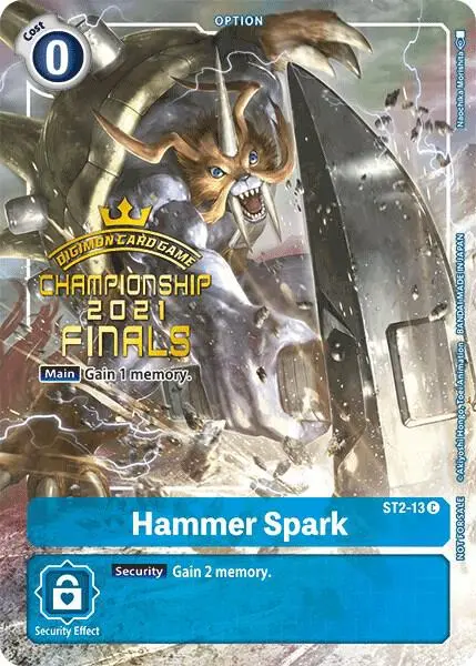 Hammer Spark (2021 Championship Finals Tamer's Evolution Pack) card art