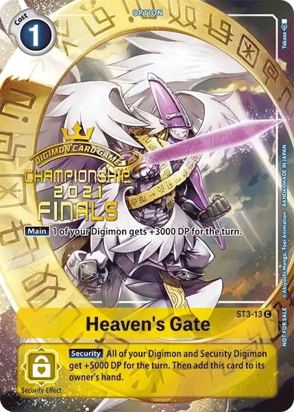Heaven's Gate (2021 Championship Finals Tamer's Evolution Pack) card art