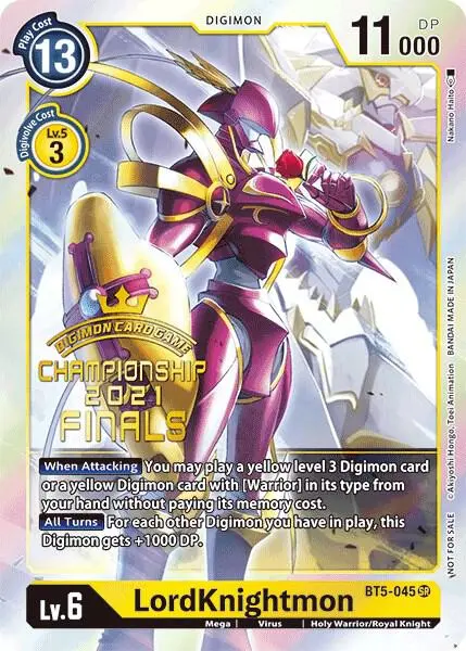 LordKnightmon (2021 Championship Finals Event Pack Alt-Art Gold Stamp Set) card art