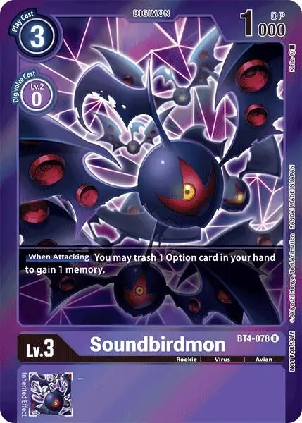 Soundbirdmon (Event Pack 2) card art