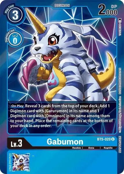 Gabumon (Event Pack 2) card art
