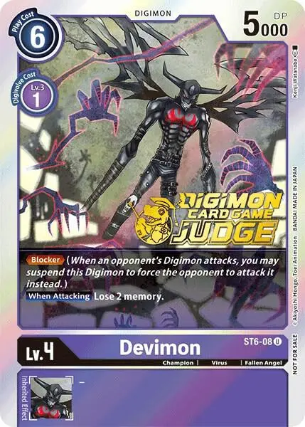 Devimon (Judge Pack 1) card art