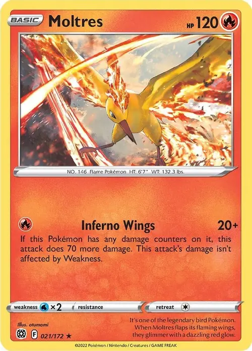 Moltres card art