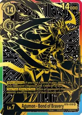 Agumon - Bond of Bravery (2021 Championship Finals 1st Place) card art