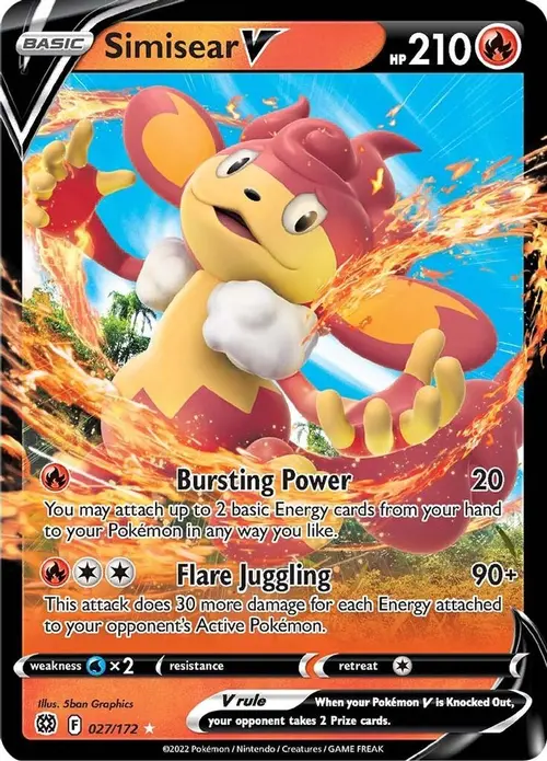 Simisear V card art