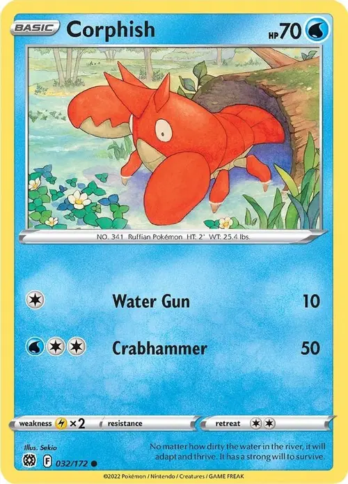 Corphish card art