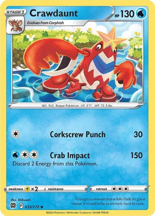 Crawdaunt card art