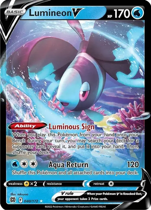 Lumineon V card art