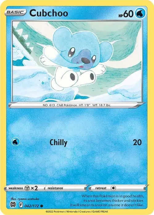 Cubchoo card art