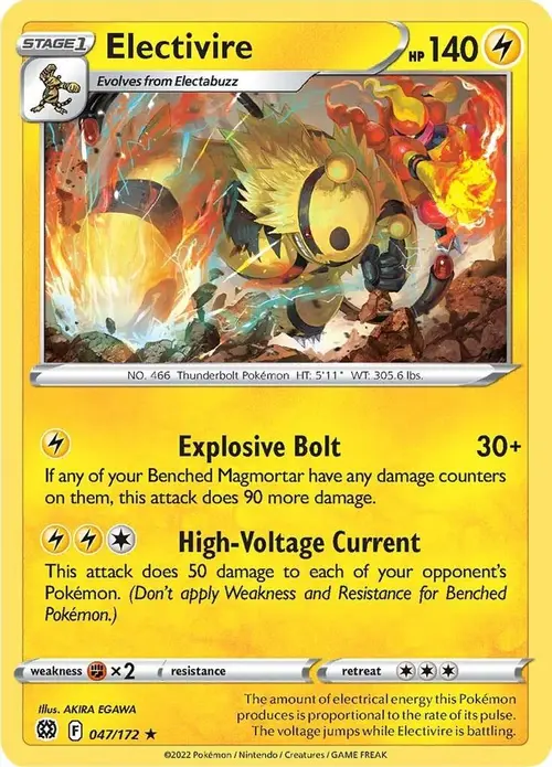 Electivire card art