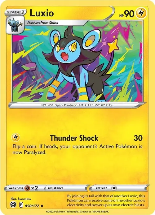 Luxio card art