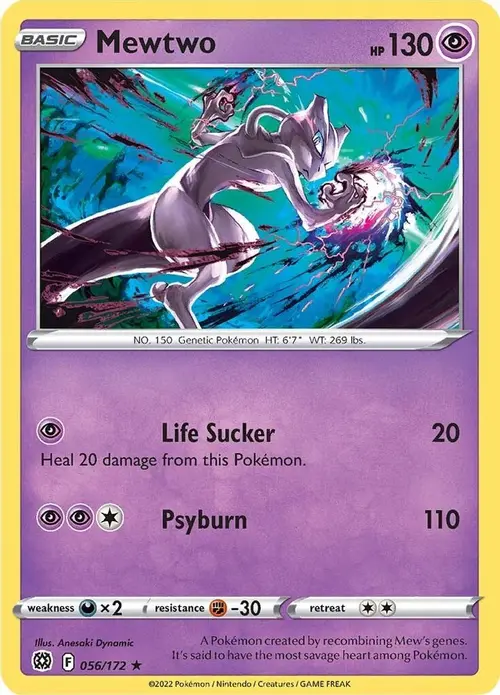 Mewtwo card art