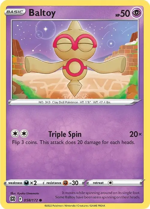 Baltoy card art