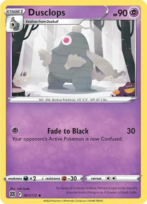 Dusclops card art