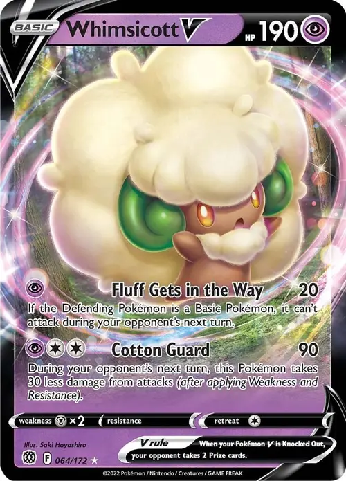 Whimsicott V card art