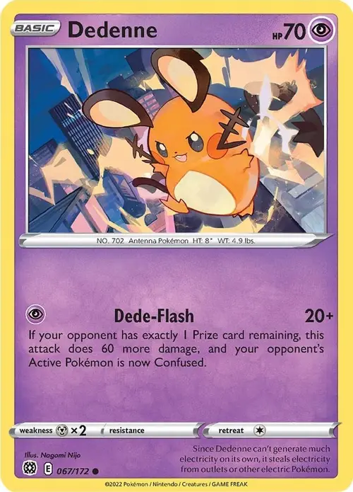 Dedenne card art