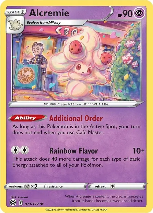 Alcremie card art