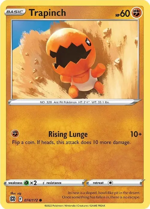 Trapinch card art