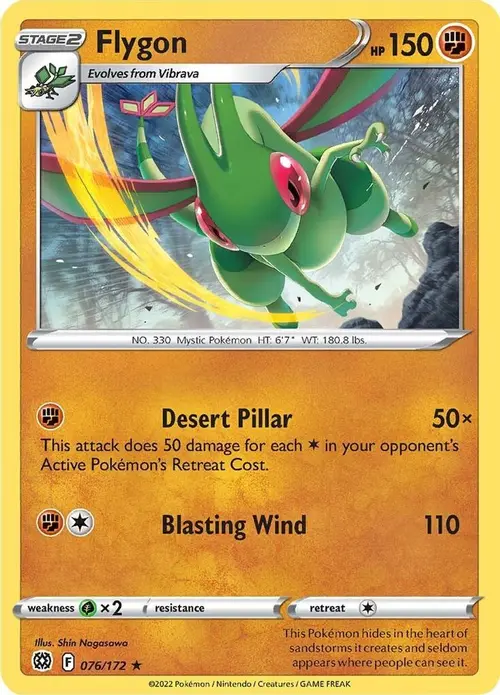 Flygon card art