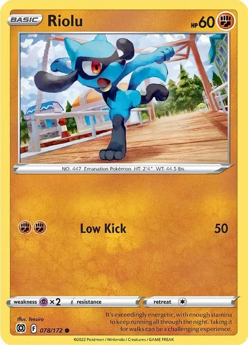Riolu card art