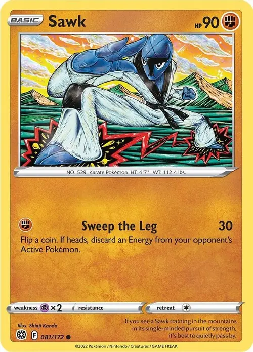 Sawk card art