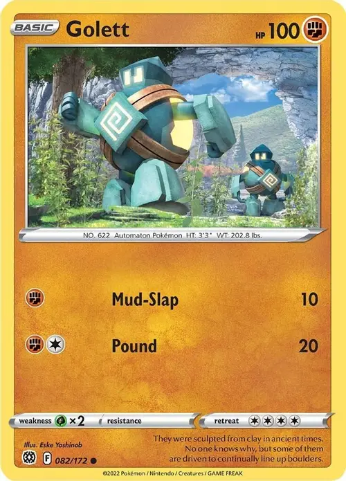 Golett card art