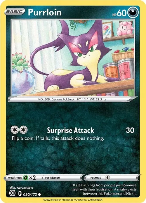 Purrloin card art