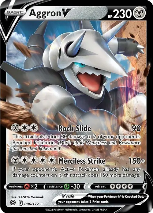 Aggron V card art