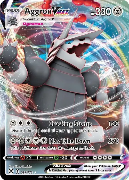 Aggron VMAX card art
