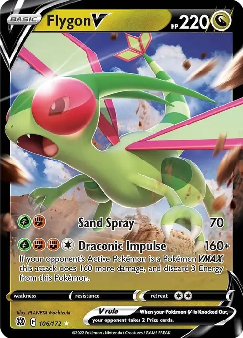 Flygon V card art