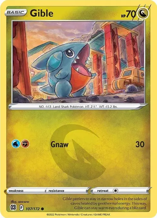 Gible card art