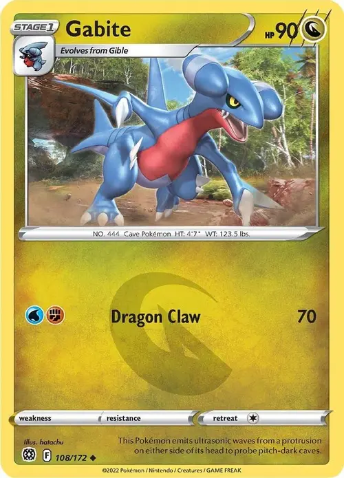 Gabite card art