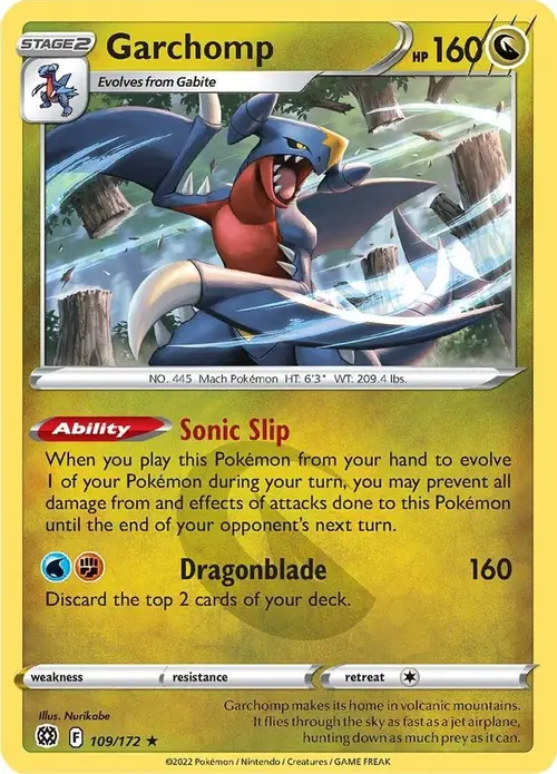 Garchomp card art