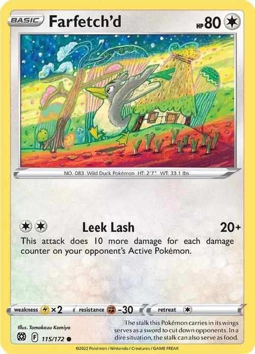 Farfetch'd card art