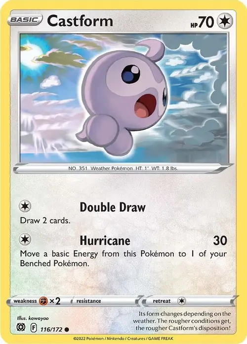 Castform card art