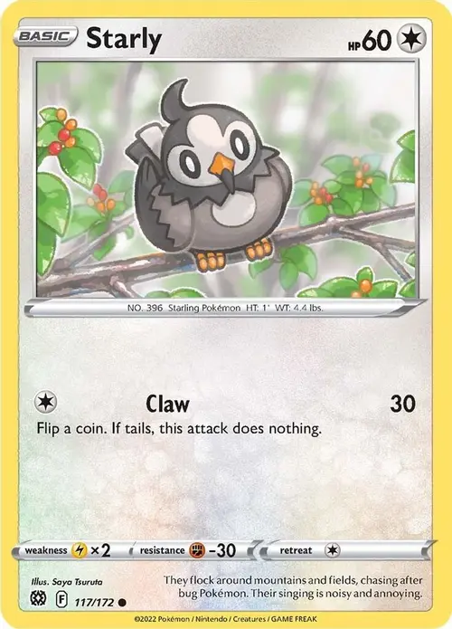Starly card art