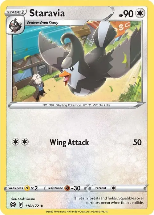 Staravia card art
