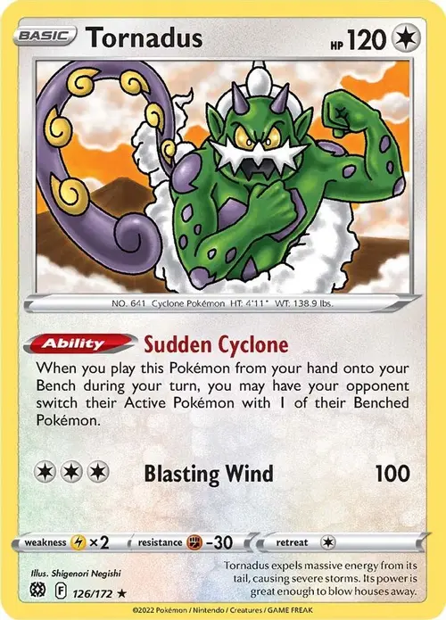 Tornadus card art