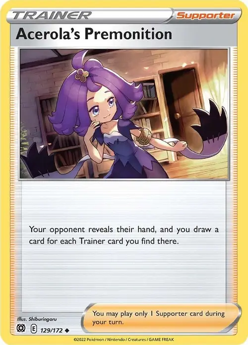 Acerola's Premonition card art