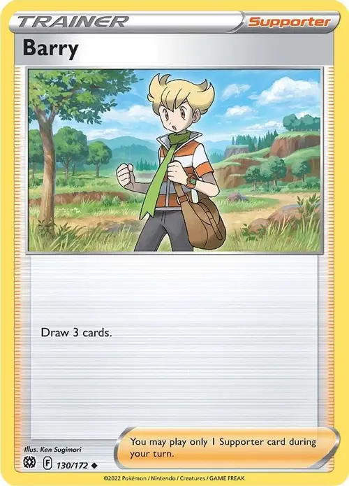 Barry card art